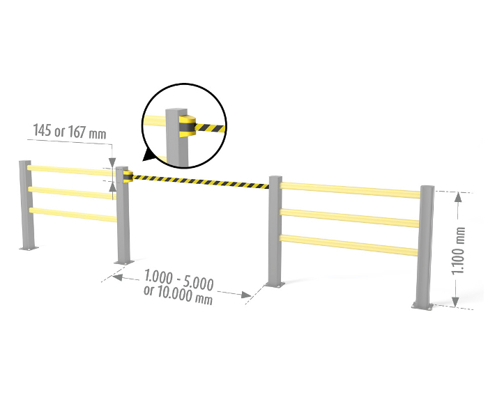 Boplan BB BELT BARRIER Kordon szalag