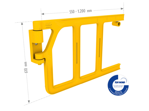 Boplan DOUBLE AXES GATE Duplakaros lengőkapu