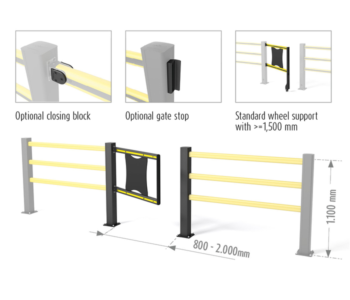 Boplan SG SWING GATE Lengőkapu 1